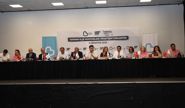 Havran Muhtarlar Buluşması gerçekleştirildi