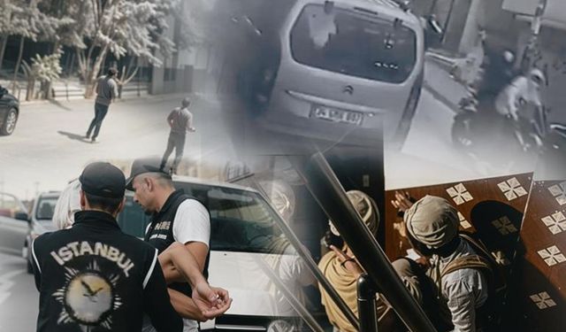 İstanbul'da 6 iş yerini kurşunlayan 13 kişi yakalandı