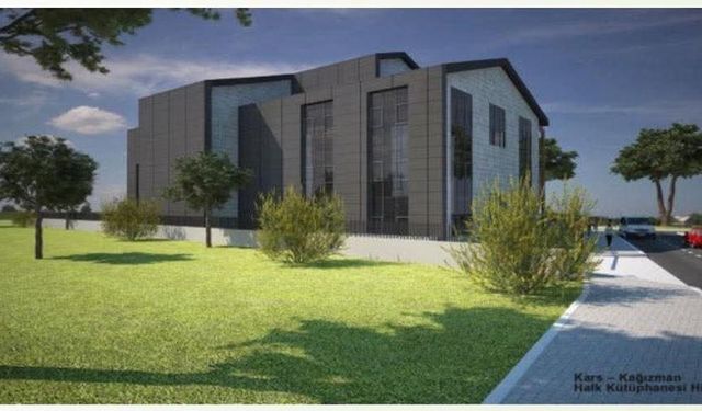 Kağızman’a modern kütüphane geliyor: İhale süreci başladı