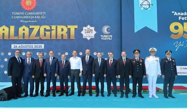 Kars Valisi Ziya Polat, Malazgirt Zaferi’nin 954. Yıl Dönümü kutlamalarına katıldı