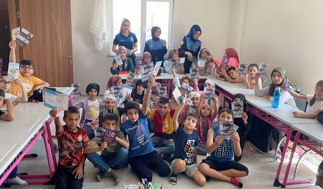 Kars’ta yaz Kur’an kursu öğrencilerine güvenlik eğitimi verildi