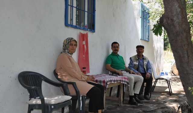 Kaymakam Demirtaş’tan Kıbrıs Gazisine anlamlı ziyaret