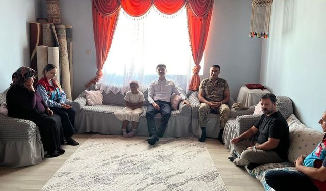 Kaymakam Kahraman’dan Bacalı Köyü’ne hane ziyareti: “Köylü milletin efendisidir”
