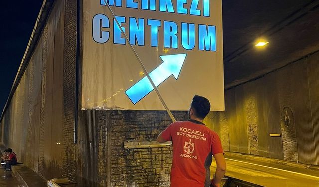 Kocaeli'de SEKA tüneline A Takımı dokunuşu