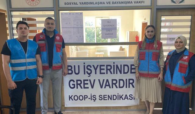 Koop-İş Sendikası grev kararı aldı: SYDV çalışanları iş bıraktı