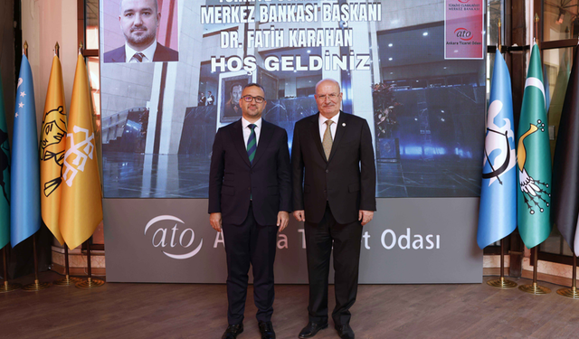 Merkez Bankası Başkanı ATO'da