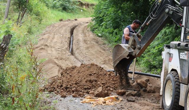 Ordu Çaybaşı'nın en büyük mahallesinin içme suyu tarih oldu