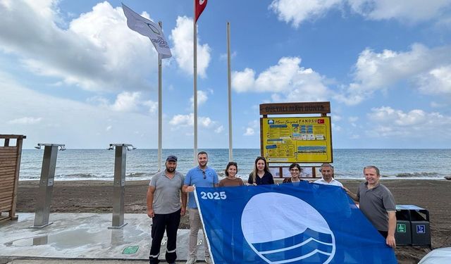 Ordu’da plajlara “Mavi Bayrak”
