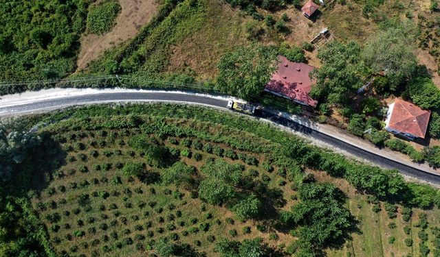 Ünye Kocuklu Mahallesi asfaltlandı