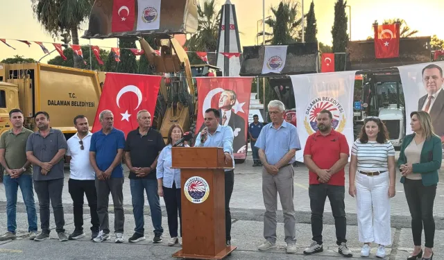 Muğla Dalaman'da araç filosunu 30 yeni araçla güçlendirdi