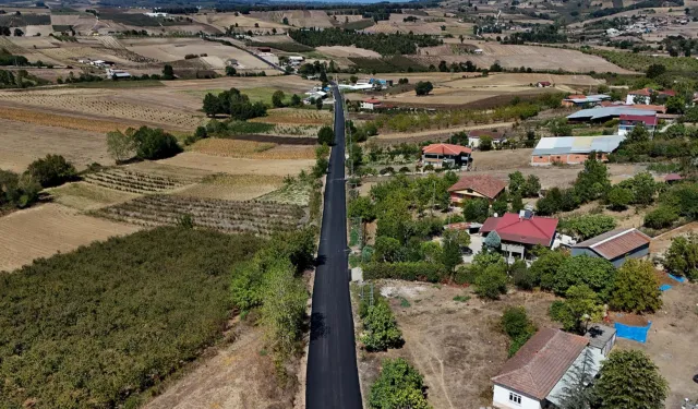 Söğütlü kırsalında ulaşıma konfor ve güven