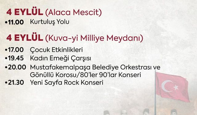 Balıkesir’de kurtuluş coşkusu doyasıya yaşanacak