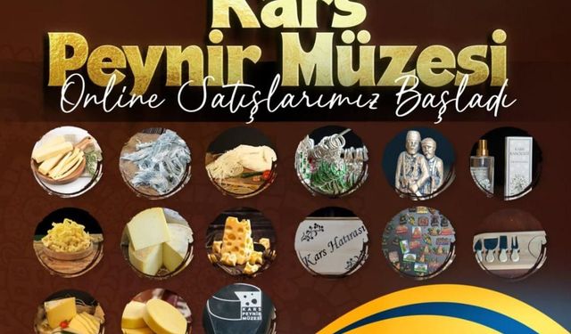 Kars Peynir Müzesi Online Satışlara Başladı