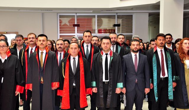 Kars'ta 2025-2026 adli yılının açılışı için tören düzenlendi