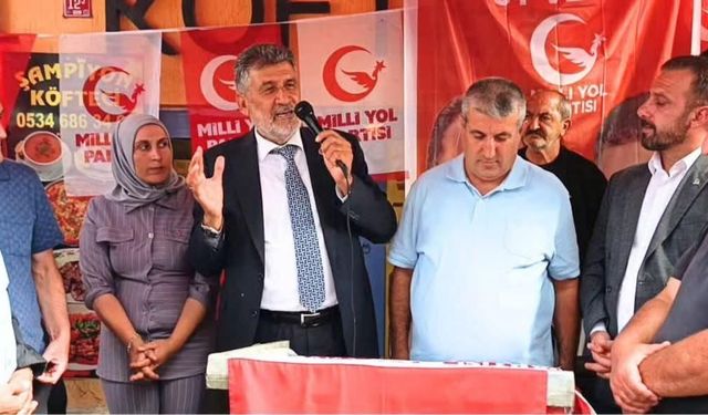 Kars’ta Milli Yol Partisi İl Başkanlığı açıldı
