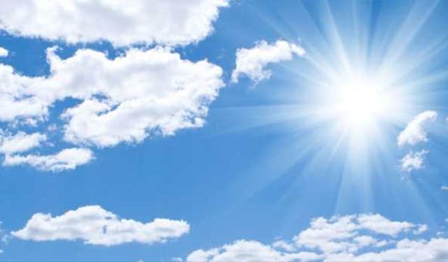 Yeni haftada sıcaklıklar artıyor, yerel yağışlar bekleniyor