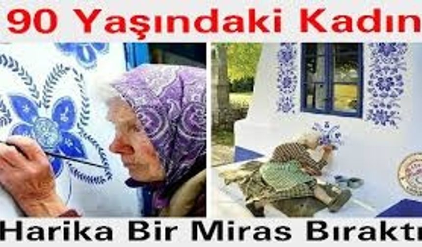 90 Yaşındaki Kadın Ölmeden Önce Köyünü Bakın Nasıl Cennete Çevirdi