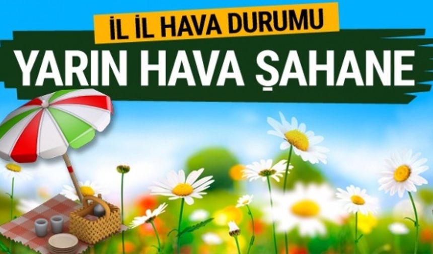 Gaziantep hava durumu tahmini! Meteorolojinin yayınladığı 5 günlük hava durumu tahminine göre haftasonu ve önümüzdeki çarşamba gününe kadar değerler şöyle;
