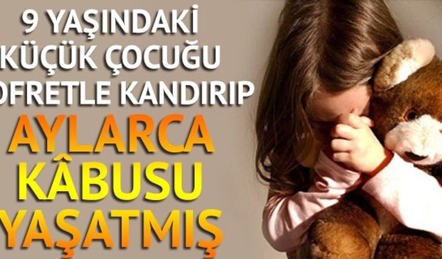 trajedinin boyutunu da gösteriyor!Muratpaşa İlçesi’ndeki bir ilkokulda 4’üncü sınıf öğrencisi H.Ö., sınıf öğretmenine, aynı binada oturan komşuları H.A.’nın kendisine yaklaşık 4 aydır gofret alıp eve götürdüğünü, yatırdıktan sonra üzerine abandığını, bunu en son 5-6 gün önce yaptığını söyledi.
