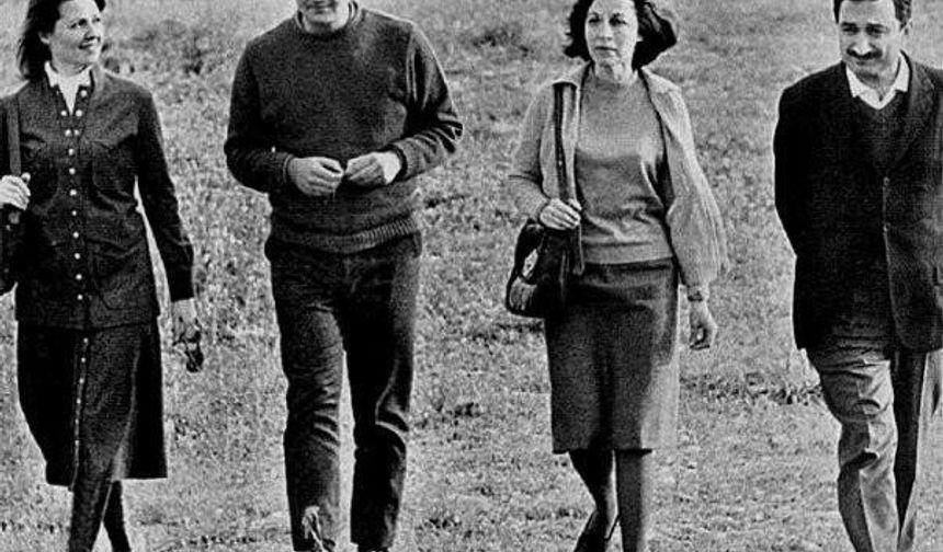 2. Bir zamanlar; Deniz Baykal, Olcay Baykal, Bülent Ecevit ve Rahşan Ecevit