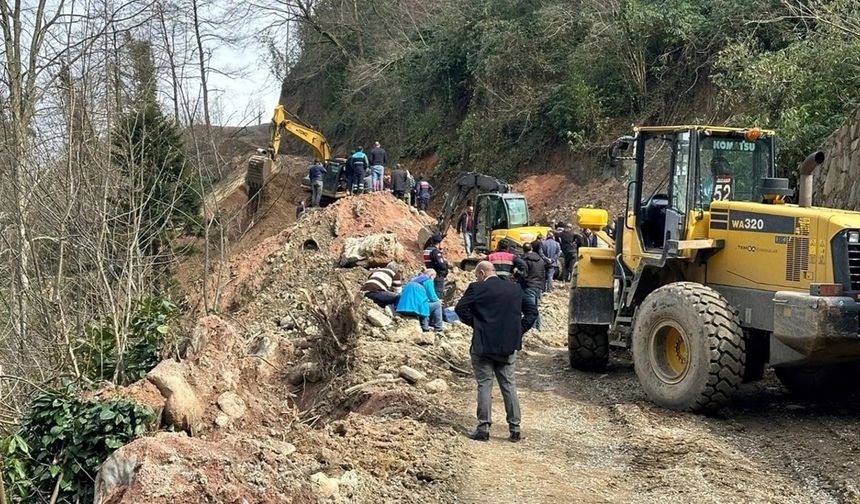 Trabzon'da Heyelan! 3 İşçinin Cansız Bedenine Ulaşıldı