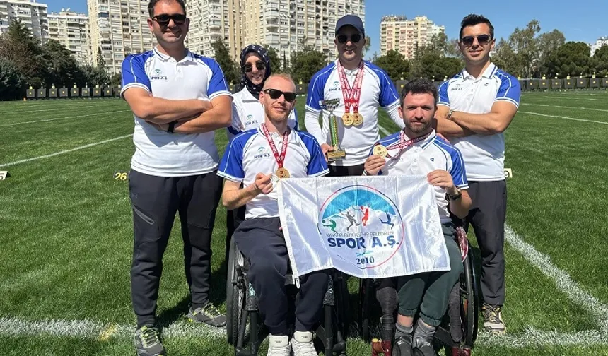 Kayseri Talas'tan sportif başarı