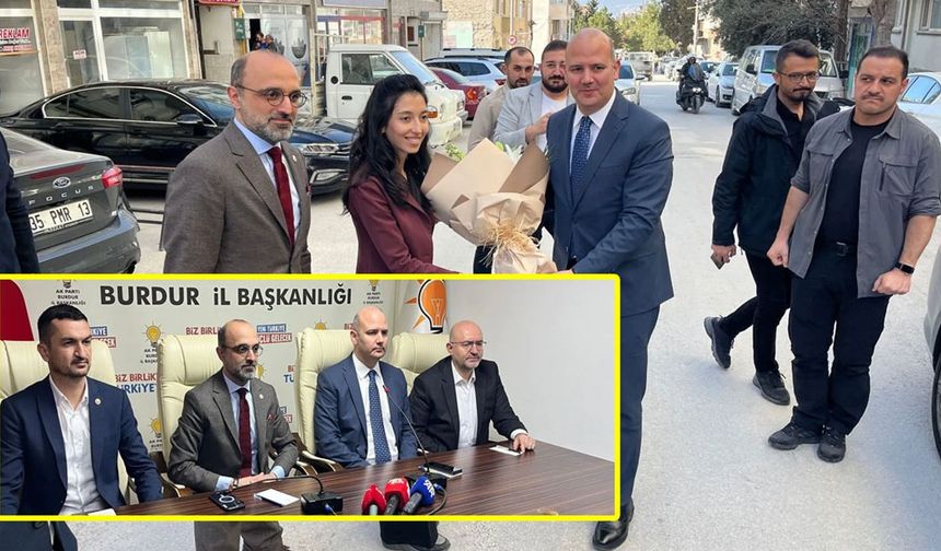 AK Parti genel başkan yardımcısı Ömer İleri Burdur'da konuştu