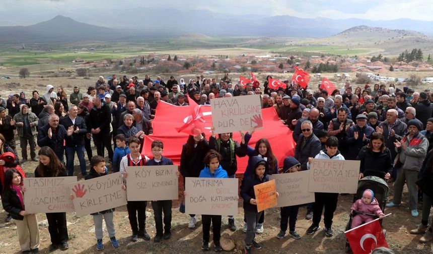 Burdur'da köylüler isyanda: "Santral Yaptırmayız"