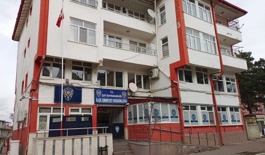Çay İlçe Emniyetinden başarılı operasyon
