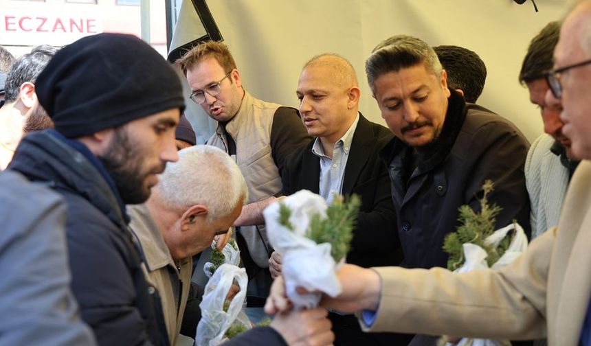 Kırıkkale’de 25 bin fidan vatandaşlara ücretsiz dağıtıldı