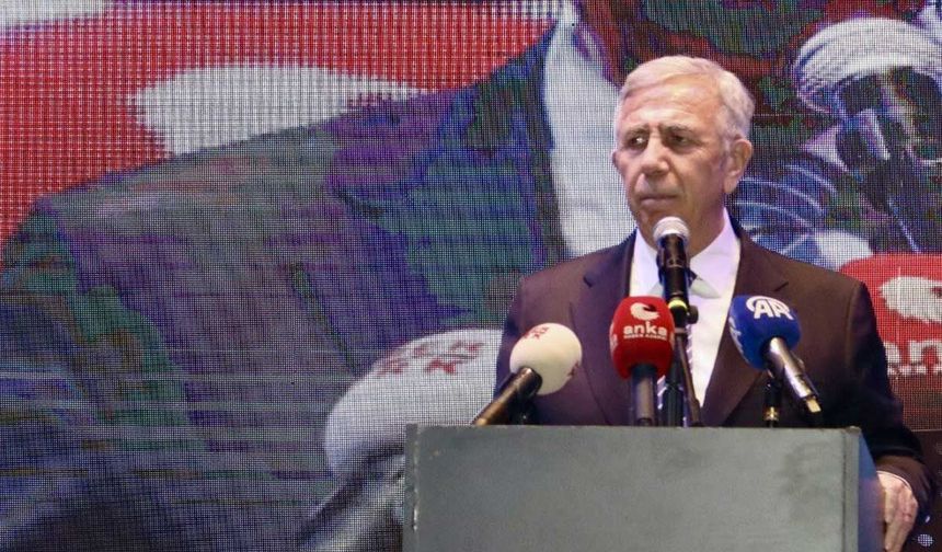 Mansur Yavaş: "Seçim yaklaştığında durumu tekrar değerlendiririz"