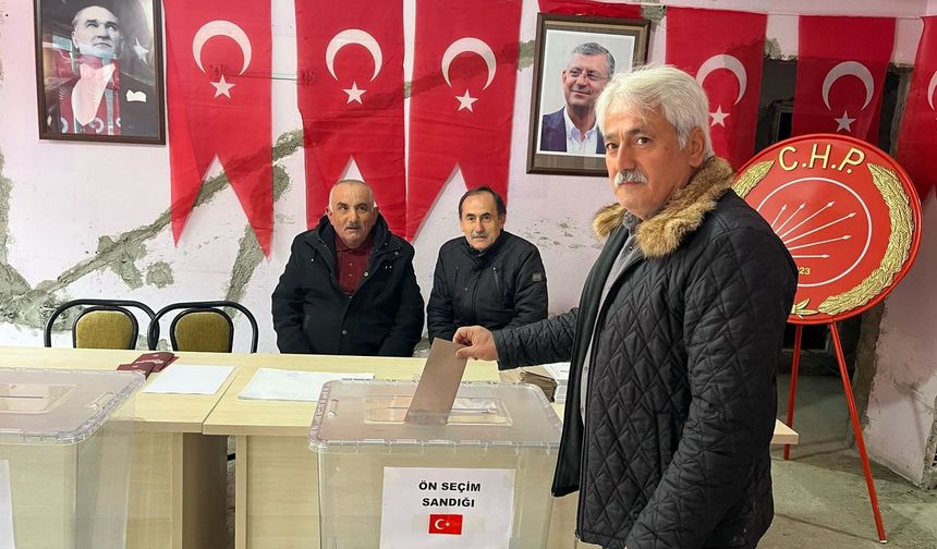 Şalpazarı’nda İmamoğlu’na Destek için sandık başına gittiler