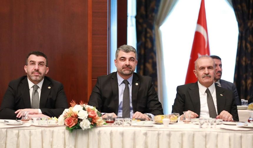 AK Parti Kars Milletvekili Adem Çalkın, İstişare ve Değerlendirme Toplantısına katıldı