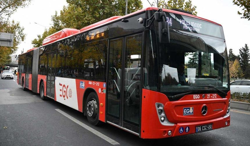 Ankara’da 23 Nisan’da toplu taşıma ücretsiz