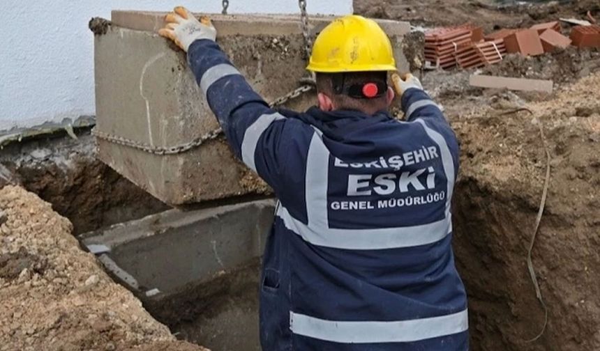 Eskişehir Büyükşehir'den yeni altyapı çalışması
