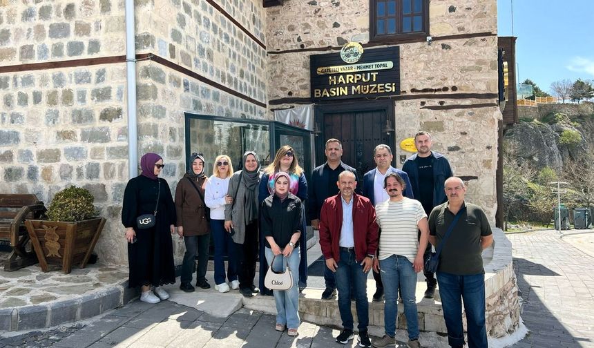 Irak heyeti, Elazığ Belediyesi müzelerini ziyaret etti