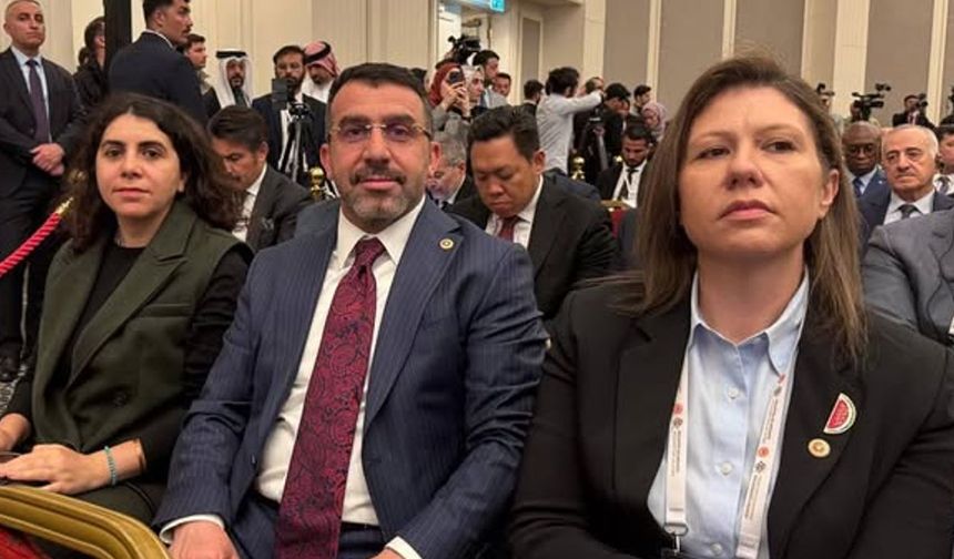 Kars Milletvekili Adem Çalkın: "Filistinli kardeşlerimizin sesi olmayı sürdüreceğiz"