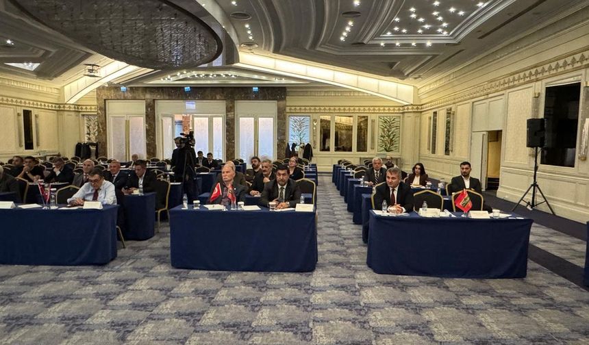 Kars Ticaret ve Sanayi Odası Başkanı Kadir Bozan, Havza Kalkınması Çalıştayı'na katıldı
