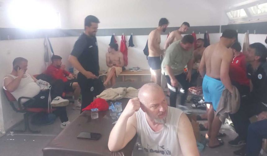 Pazarspor'a çirkin saldırı
