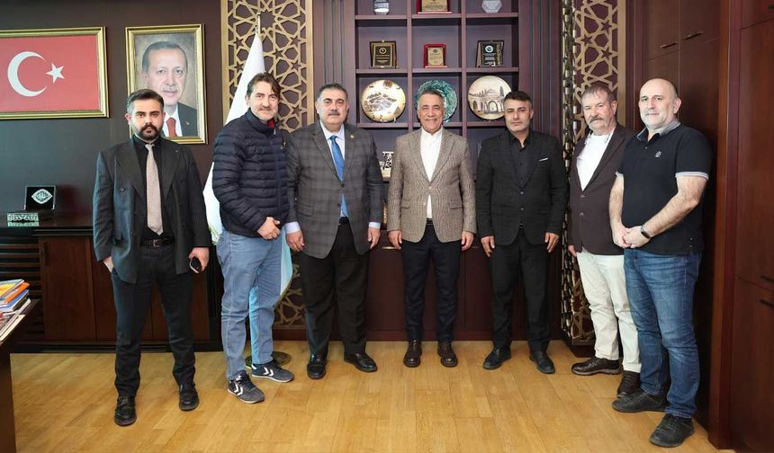 TİMBİR Başkanvekili Sait’den Sultangazi Belediyesi’ne ziyaret