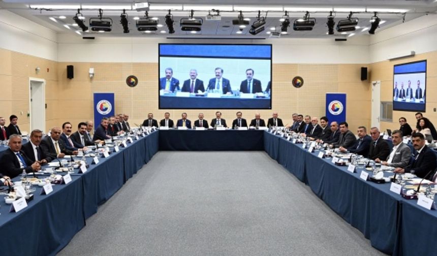 TOBB Doğu Anadolu Bölgesi İstişare Toplantısı, Ankara'da yapıldı