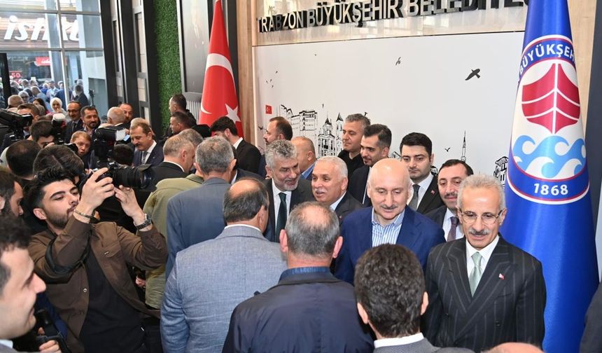 Trabzon’a 32 Kilometrelik Raylı Sistem Hattı