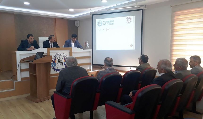 Vakfıkebir Belediyesi nisan ayı Meclis Toplantısında komisyon üyeleri seçildi