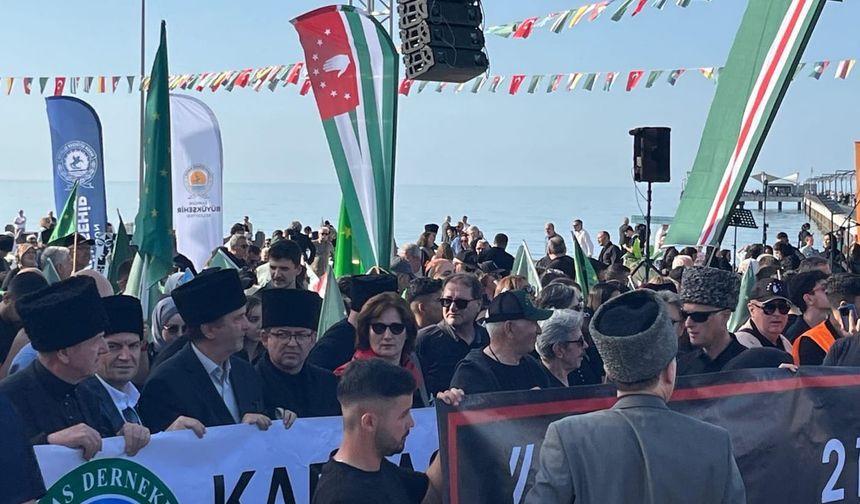 21 Mayıs 1864 “Çerkes Soykırımı ve Sürgünü” için Samsun’dan dünyaya seslendiler