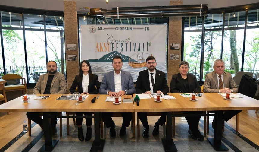 48. Giresun Uluslararası Aksu Festivali programı belli oldu