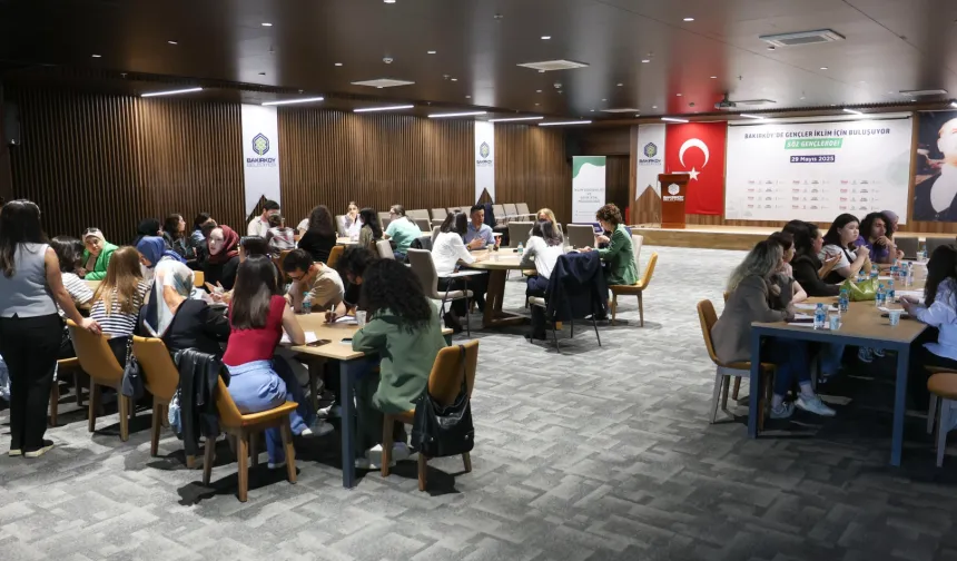 Gençler iklim sorunları için buluştu
