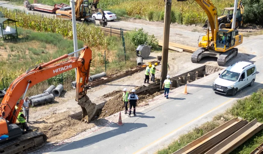Sakarya'da atık su ve içme suyu projesinde çalışmalar hız kazandı