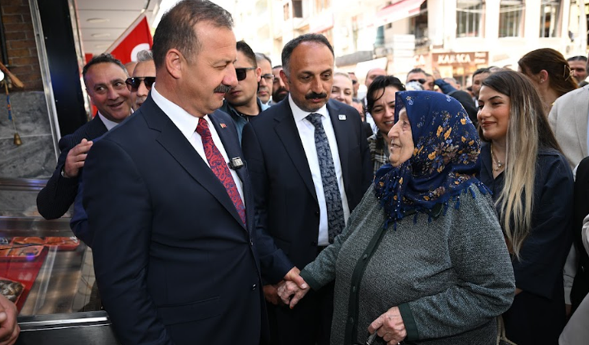 Ağıralioğlu'ndan Gümüşhane'de esnaf ziyareti