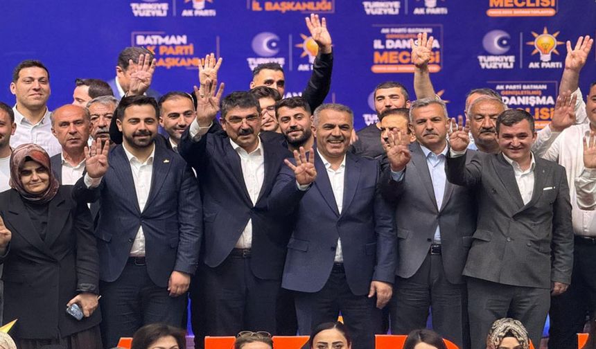 AK Parti yatırımlarıyla büyüyen şehir Batman
