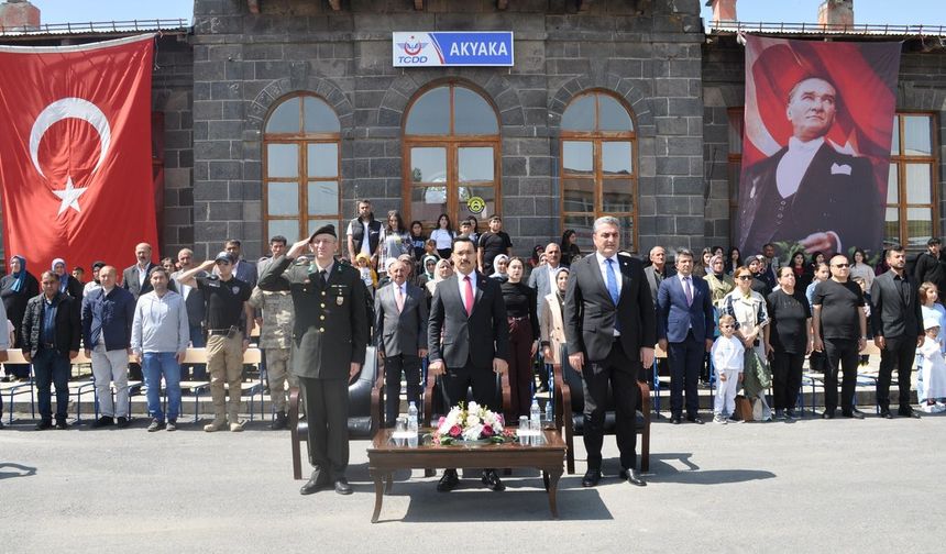 Akyaka'da 19 Mayıs Atatürk’ü Anma Gençlik ve Spor Bayramı coşkuyla kutlandı
